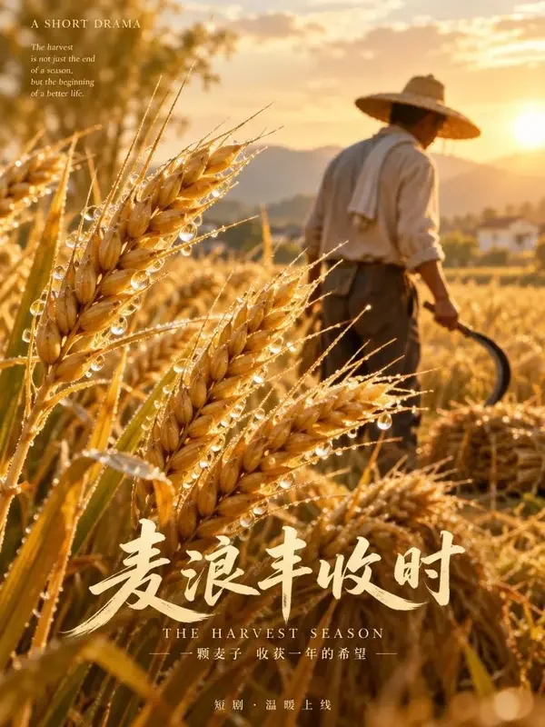 《麦穗金黄时》- 黄果短剧年代记忆短剧封面